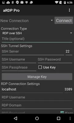 aRDP Free android App screenshot 6